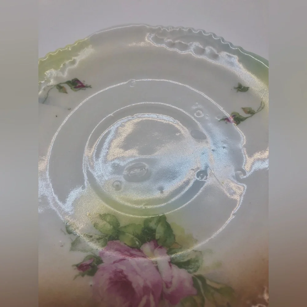 Rosenthal Floral Porcelain Tea Cups and Saucers - Antique - Picture 8 of 12